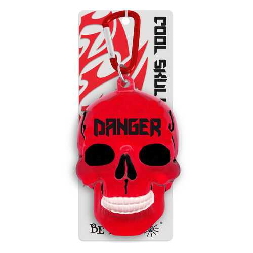 Брелок для ключей в виде черепа Danger в Кира Пластинина
