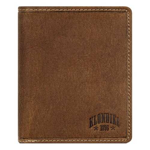 Бумажник Klondike Finn, коричневый, 10x11,5 см в Кира Пластинина