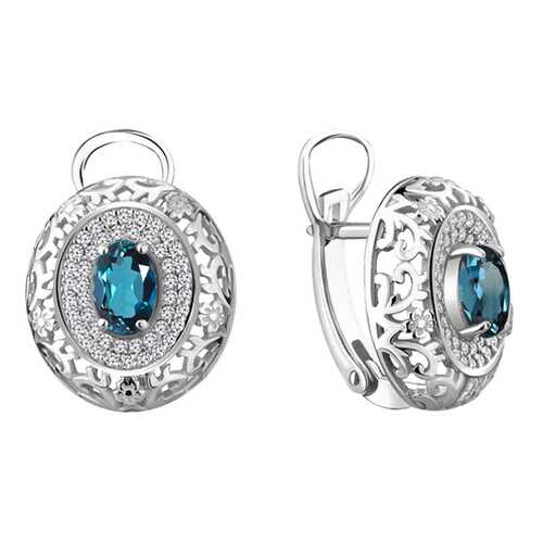 Серьги Aquamarine 4439008А.5 в Кира Пластинина