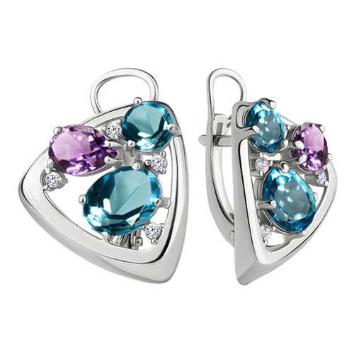 Серьги Aquamarine 4706732А.5 в Кира Пластинина