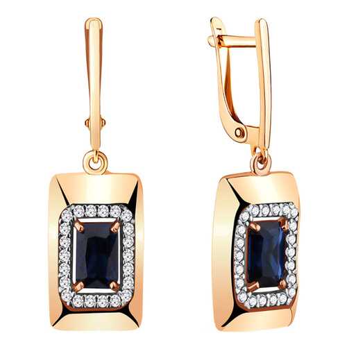 Серьги Aquamarine 48150АБ.6 в Кира Пластинина