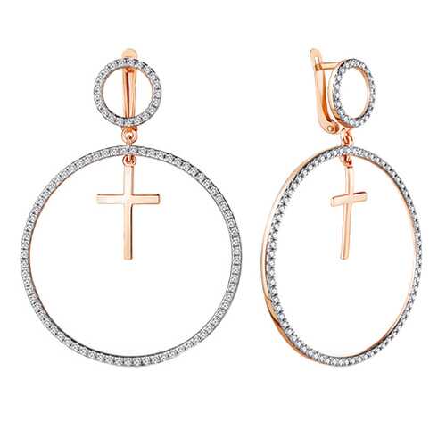 Серьги Aquamarine 48529А.6 в Кира Пластинина