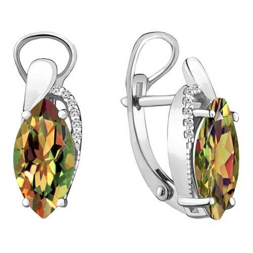 Серьги женские Aquamarine 4475919А.5_OS_3,57гр. в Кира Пластинина