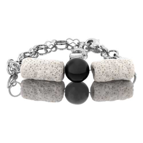 Браслет женский L'attrice 53666101 серебристый в Кира Пластинина