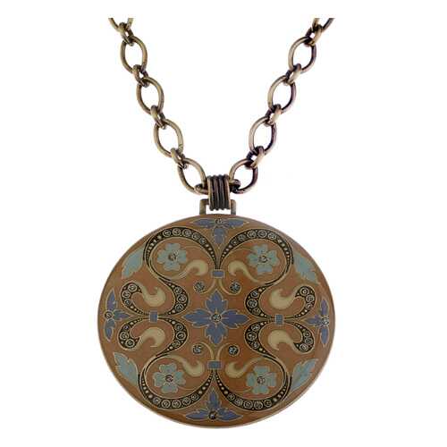 Колье CLARA BIJOUX B69588.18.CGM BR горчичное/серое/бежевое в Кира Пластинина