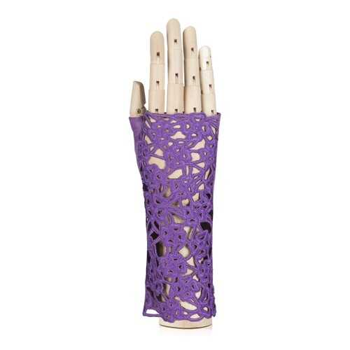 Митенки женские Eleganzza F-0160 фиолетовые 7.5 в Кира Пластинина
