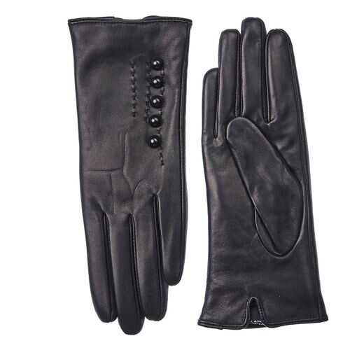 Перчатки женские Dr.Koffer H660123-236 черные 8 в Кира Пластинина