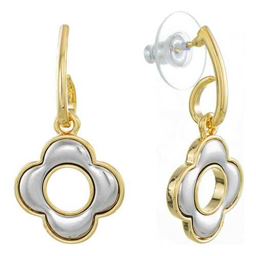 Серьги Corona Style B011E74298 золотисто-серые в Кира Пластинина