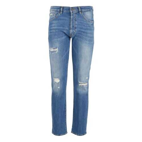 Джинсы мужские Guess M01A00-D3Y91 синие 32/32 US в Кира Пластинина