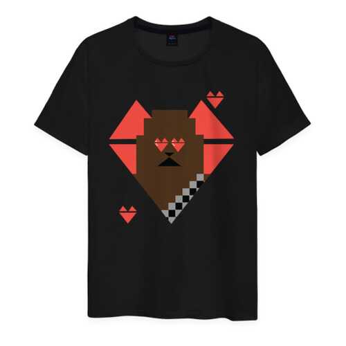Футболка мужская ВсеМайки 1725485 черная XXXL в Кира Пластинина