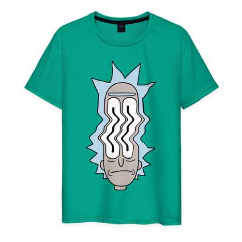 Футболка мужская ВсеМайки 1856965 зеленая XXXL в Кира Пластинина