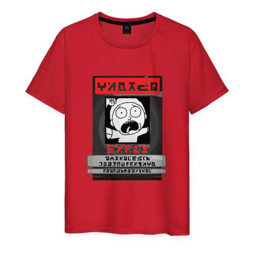 Футболка мужская ВсеМайки 1858365 красная XXXL в Кира Пластинина