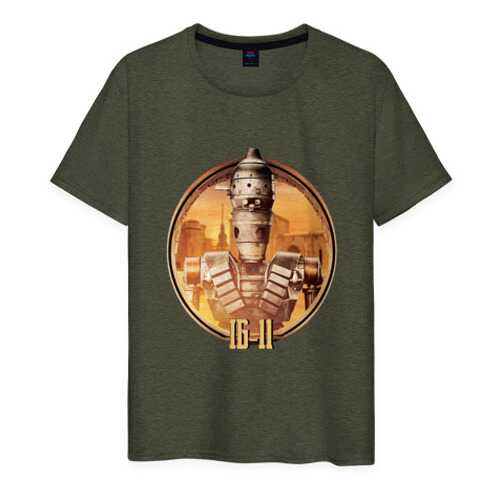 Футболка мужская ВсеМайки 2177795 хаки XXXL в Кира Пластинина