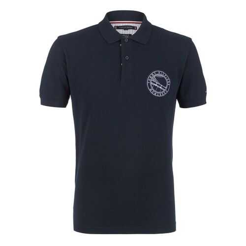 Футболка-поло мужская Tommy Hilfiger MW0MW13095 синяя XL в Кира Пластинина