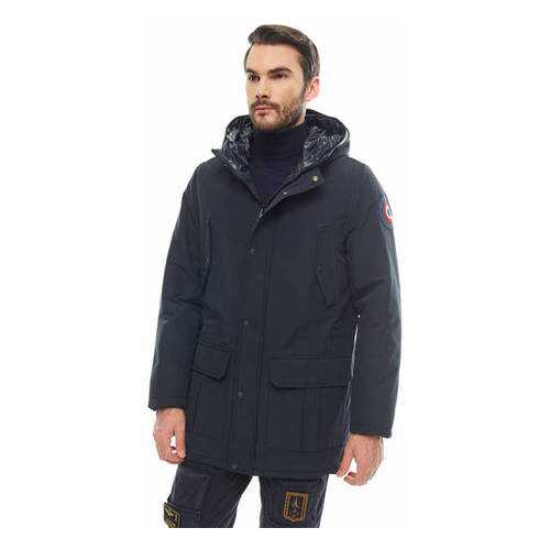 Куртка мужская Aeronautica Militare AB1775CT2518 08184 синяя 56 IT в Кира Пластинина