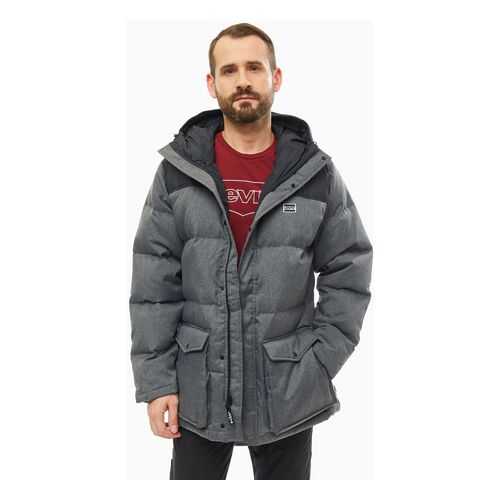 Пуховик мужской Levi's 5658500070 серый 2XL в Кира Пластинина