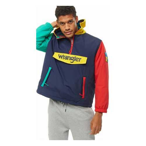 Ветровка мужская Wrangler W4C3YL114 синяя M в Кира Пластинина