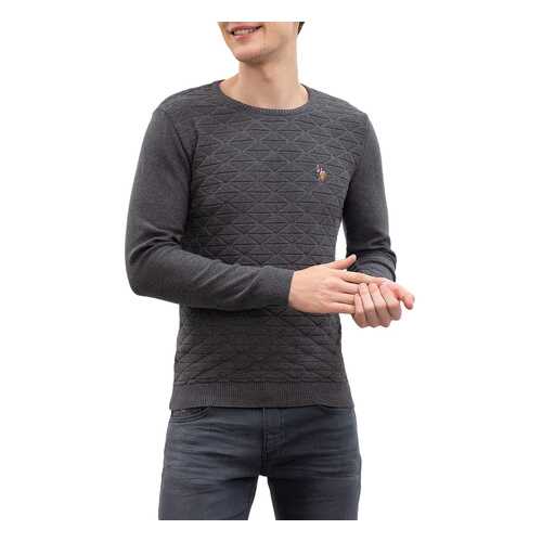 Джемпер мужской U.S. POLO Assn. G081SZ0TK0FEDOR серый M в Кира Пластинина