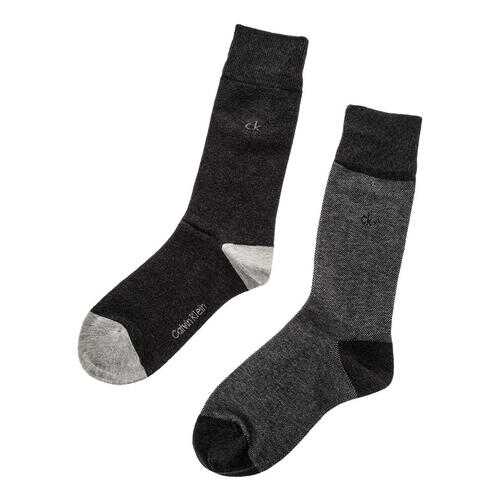 Набор носков мужских Calvin Klein Jeans ECF178-387 серых 39-42 US в Кира Пластинина