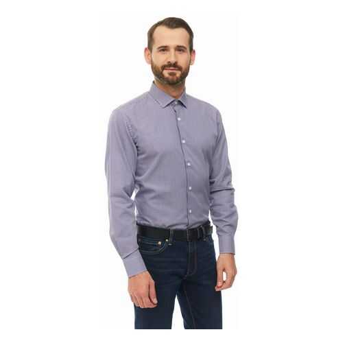 Рубашка мужская Conti Uomo 8386-7-06 синяя 3XL в Кира Пластинина