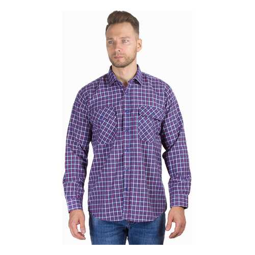 Рубашка мужская Dairos GD81100374 синяя 2XL в Кира Пластинина