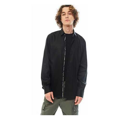 Рубашка мужская Karl Lagerfeld 605103501699 черная 43 FR в Кира Пластинина