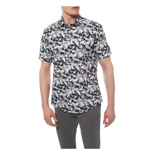 Рубашка мужская Sand SS16 8191 - IVER черная 43 EU в Кира Пластинина