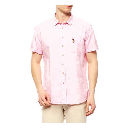 Рубашка мужская U.S. POLO ASSN. G081SZ0040ELFY18Y розовая XS в Кира Пластинина