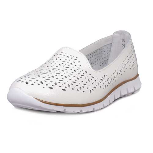 Балетки женские Alessio Nesca QDS19SS-20 белые 41 RU в Кира Пластинина