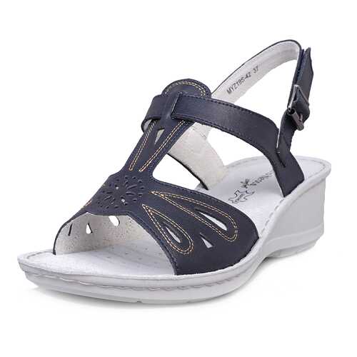 Босоножки женские Alessio Nesca Comfort 710018010 синие 36 RU в Кира Пластинина