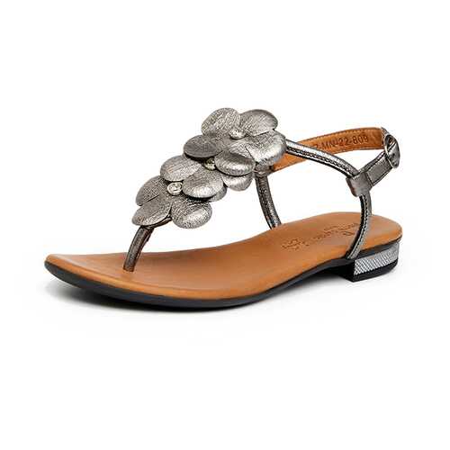 Босоножки женские Pierre Cardin 710018064 серебристые 39 RU в Кира Пластинина