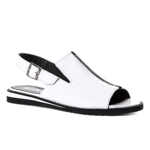 Босоножки женские Shoes Market 181-265-01-43-G4 белые 39 RU в Кира Пластинина