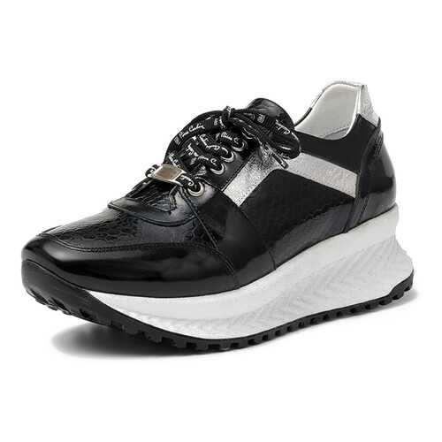 Кроссовки женские Pierre Cardin TR-MN-108-1712 черные/серебристые 37 RU в Кира Пластинина