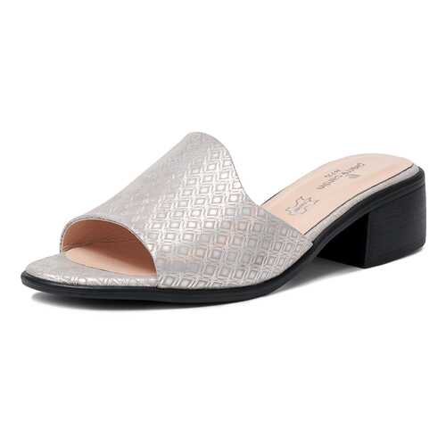 Сабо женские Pierre Cardin TR-MN-421-1295 серебристые 38 RU в Кира Пластинина