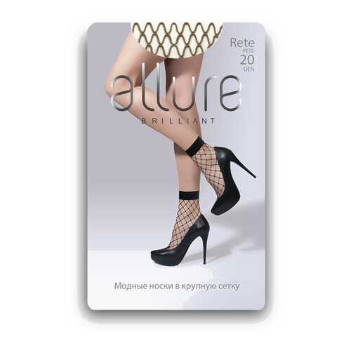 Капроновые носки женские ALLURE ALL RETE maxi 20 бежевые 23-25 в Кира Пластинина