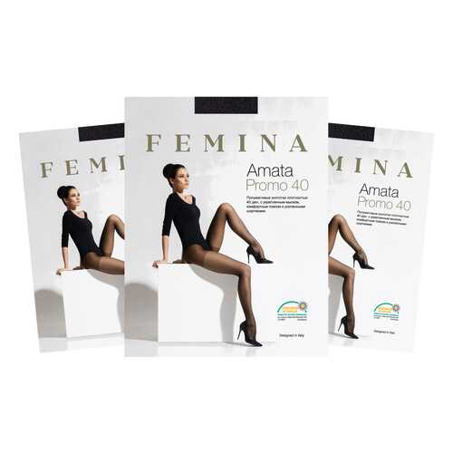 Колготки женские FM Amata Promo 40 den nero 3/M (набор 3 шт.) в Кира Пластинина