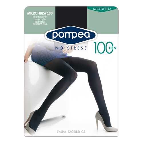 Колготки женские Pompea Microfibra 100 den черные 4 в Кира Пластинина