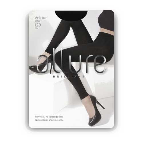 Леггинсы женские ALLURE ALL VELOUR 120 черные 2 в Кира Пластинина
