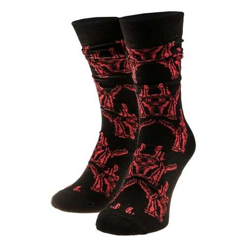 Носки унисекс Good Loot Enfys Red (Красная Энфис) черные; красные 39-46 в Кира Пластинина