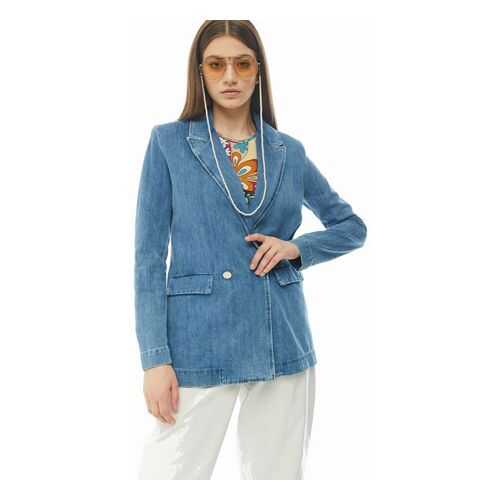 Пиджак женский Pinko 1J10EH Y5T5 F94 синий 40 IT в Кира Пластинина