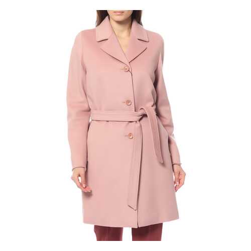 Пальто женское MAXMARA STUDIO 669-MS60861489 розовое 44 IT в Кира Пластинина