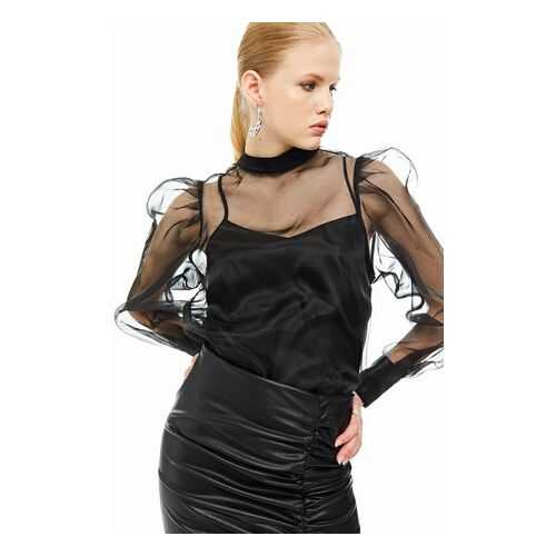 Блуза женская Guess W0YH59-WD2I0 черная M в Кира Пластинина