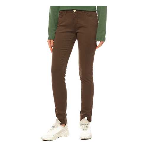 Брюки женские TRUSSARDI JEANS 5241101 коричневые 26 IT в Кира Пластинина