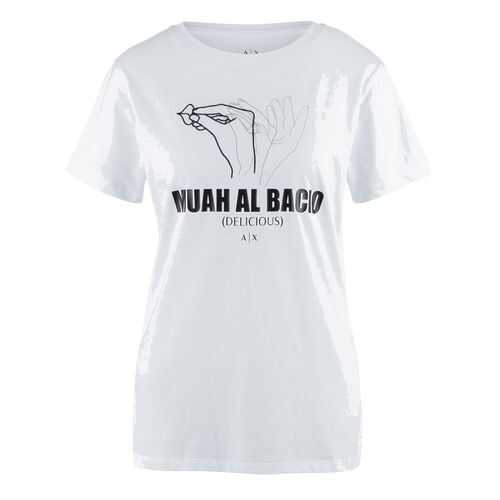 Футболка женская Armani Exchange 3HYTBR YJG3Z белая S в Кира Пластинина