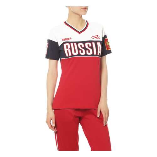 Футболка женская BOSCO C0038Y0 красная L в Кира Пластинина