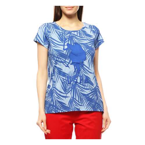 Футболка женская U.S. POLO Assn. G082SZ0110NERUDA голубая XS в Кира Пластинина