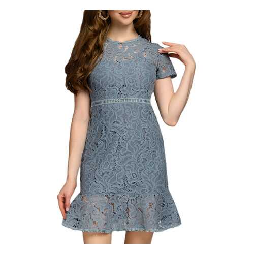 Платье женское D&M by 1001DRESS 0112001-30067BL синее XL в Кира Пластинина
