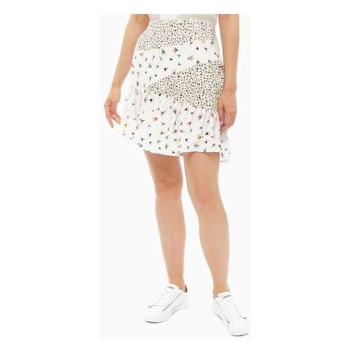 Юбка женская Vero Moda 10217863 birch белая/разноцветная S в Кира Пластинина