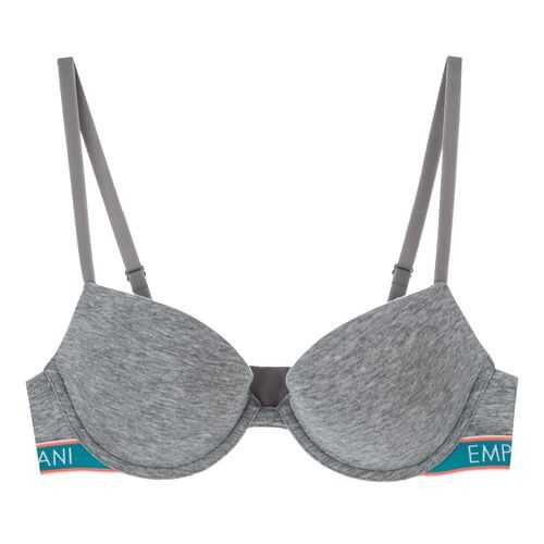Бюстгальтер женский Emporio Armani 162394 0P317 серый 34C IT в Кира Пластинина